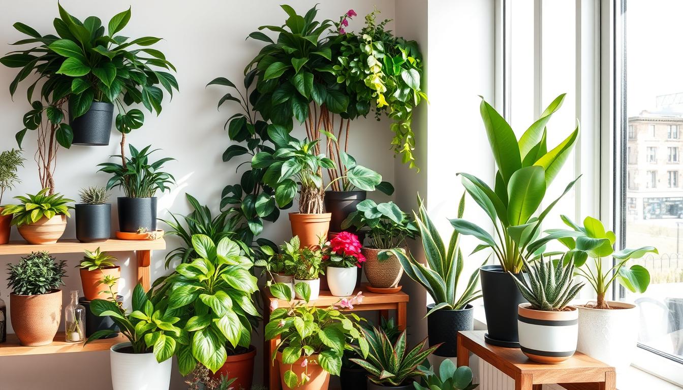 Indoor plants for home decor