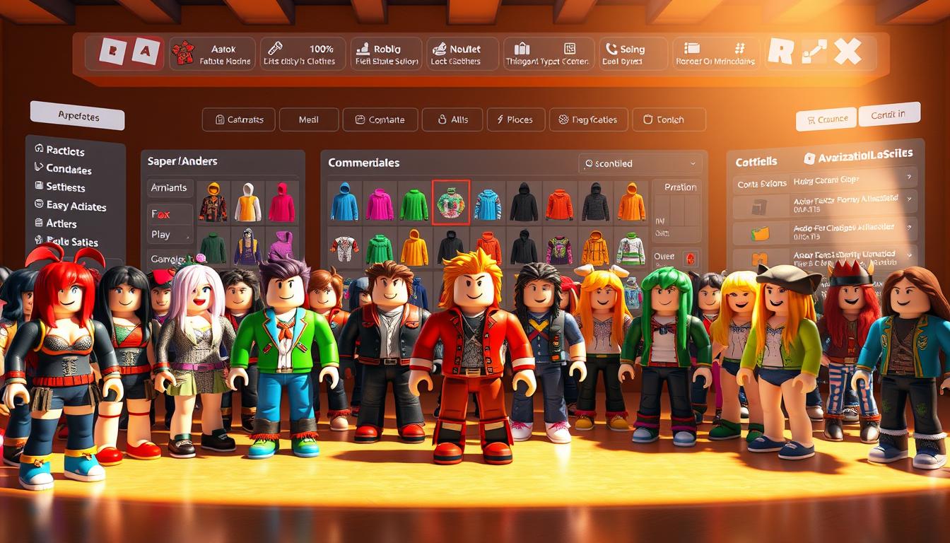 Roblox avatars customization