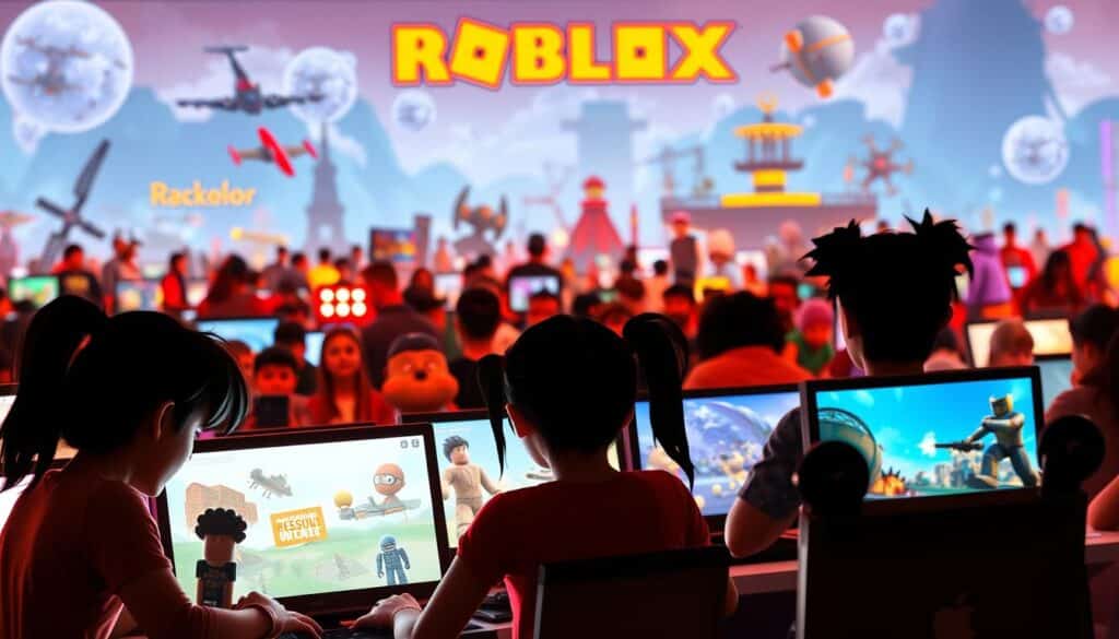 Roblox online gaming community