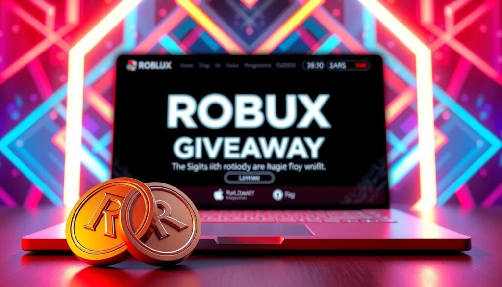 create Robux giveaway