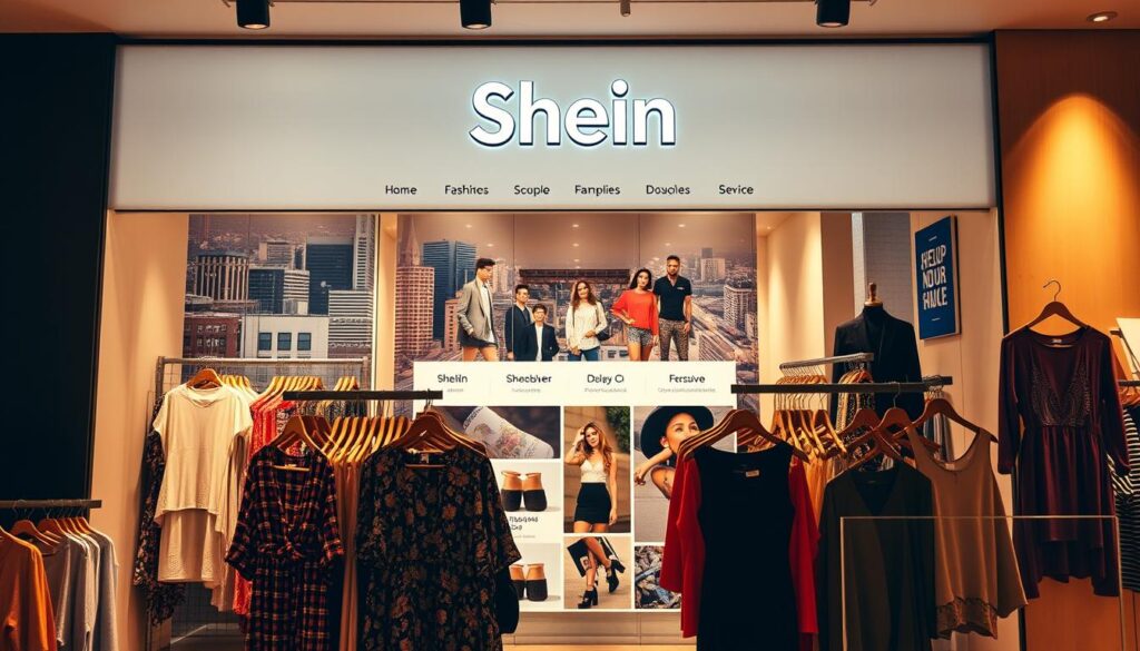 Shein definition, online fashion retailer, fast fashion